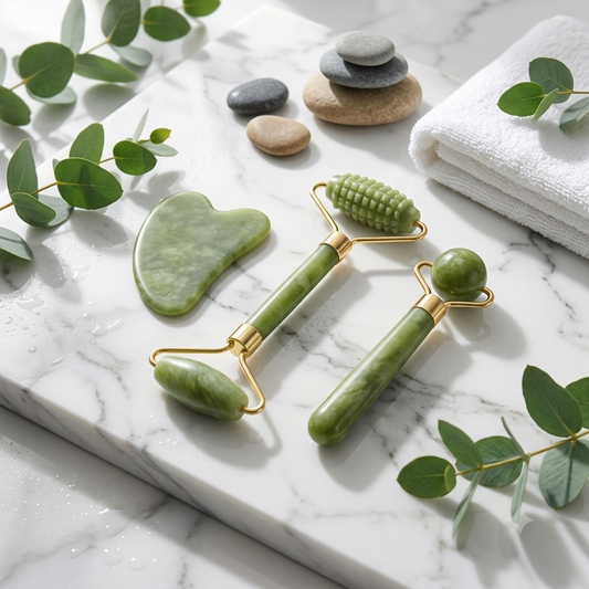 Rituel Sculptant V-Line — Gua Sha, Bandage &amp; Masseur LED