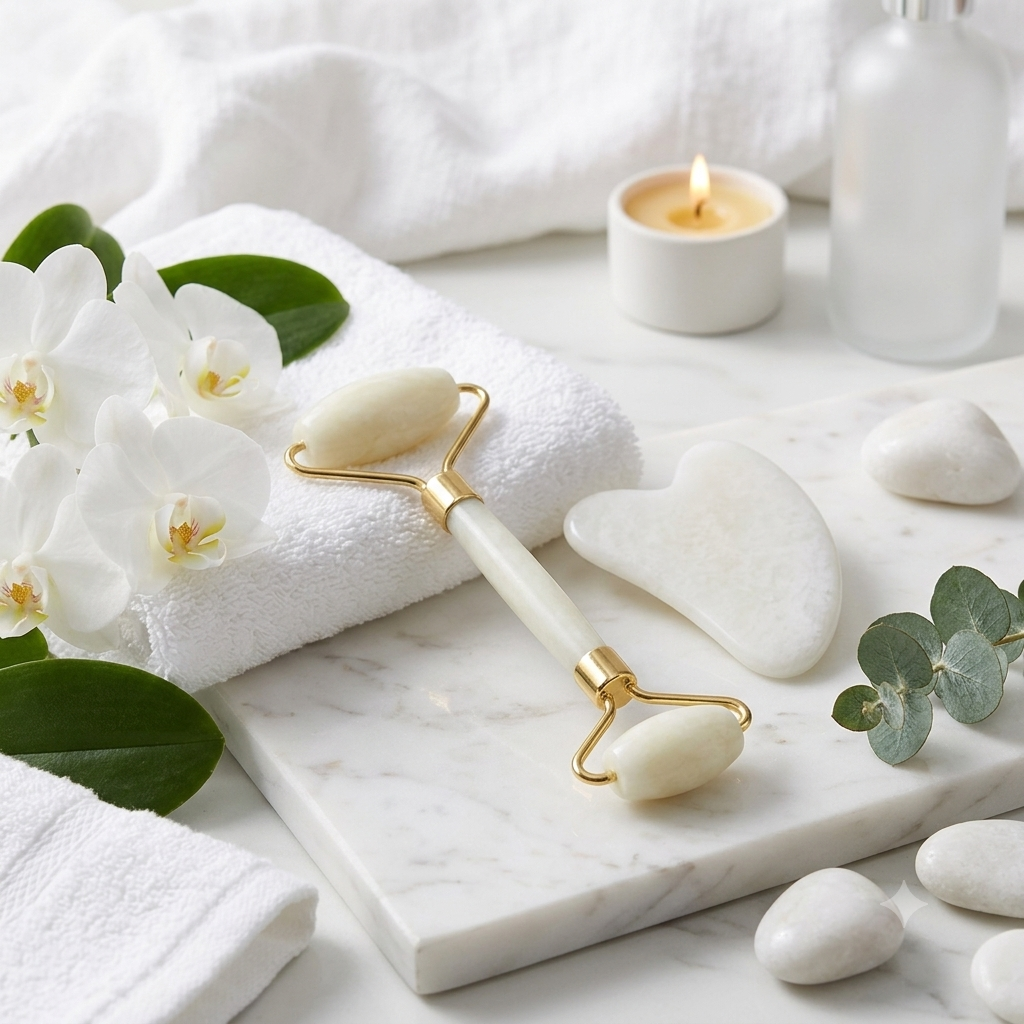 Rituel Sculptant V-Line — Gua Sha, Bandage &amp; Masseur LED